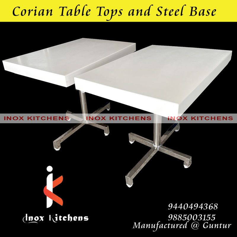 SS Corian Table