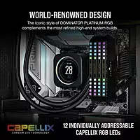 Corsair Dominator Platinum RGB 32GB DDR5 5600MHz RAM – CL36 | 16GB×2 UDIMM