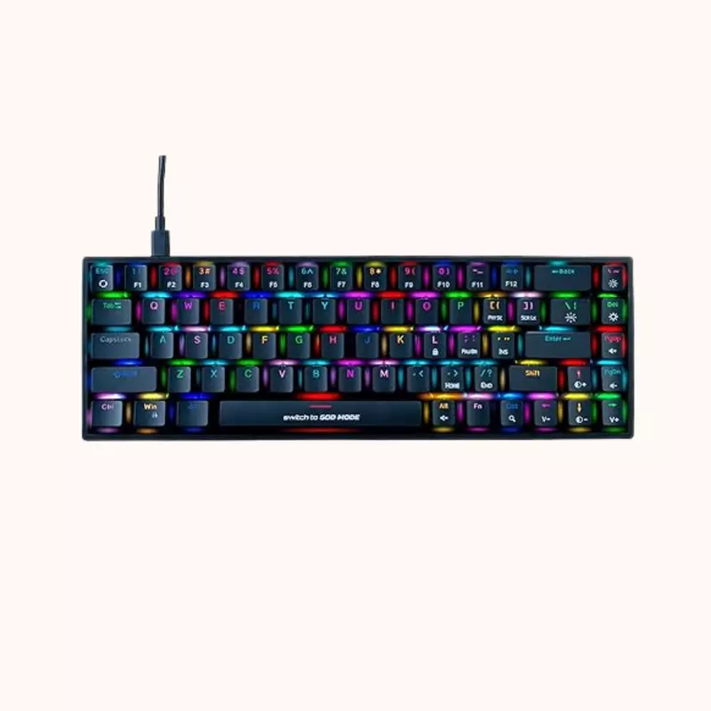 Cosmic Byte Artemis 68Key Per Key RGB Wired Mechanical Keyboard, CB-GK-23, Black