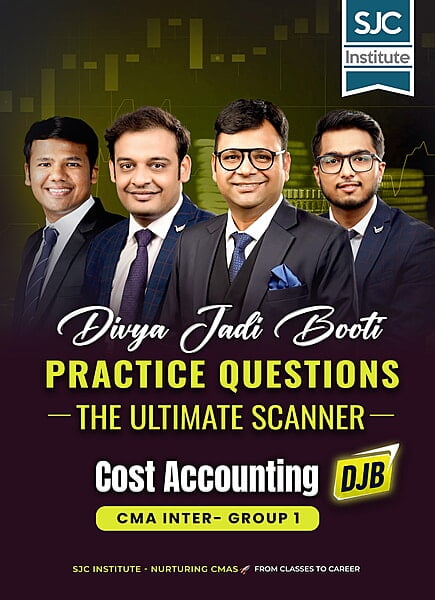 CMA Inter Group 1 Cost Accounting Divya Jadi Booti Book
