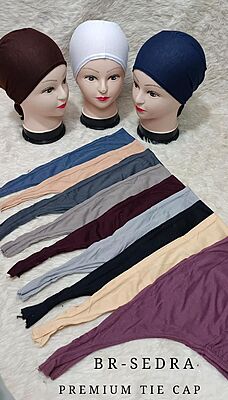 Cotton Tie Back Caps