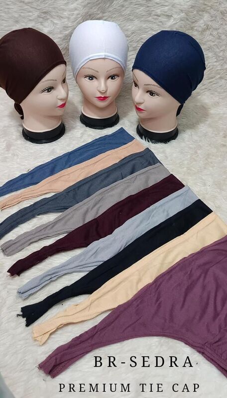 Cotton Tie Back Caps