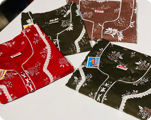 Embroidered Cotton Nighties