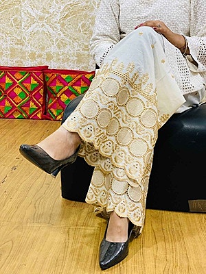 Cotton Zari Mastani - OffWhite - 3