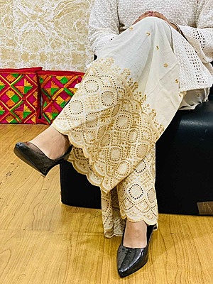 Cotton Zari Mastani - OffWhite - 4