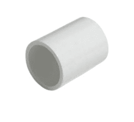 PVC Coupler, 75 MM, 2-1/2" Inch, 4 Kg, Agriculture PVC Fittings