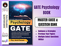 GATE Psychology 2025 Question Bank & Master Guide - Includes Previous Year Papers & MSQs GATE Psychology 2025 Question Bank & Master Guide - Includes Previous Year Papers & MSQs