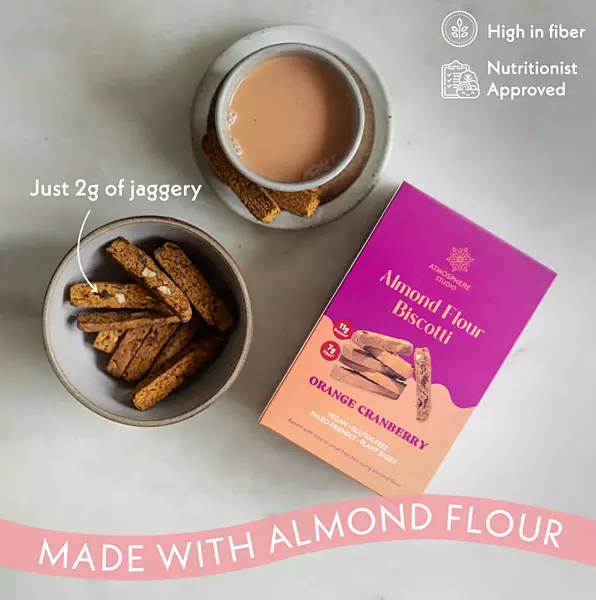 Cranberry Orange Biscotti Gluten Free