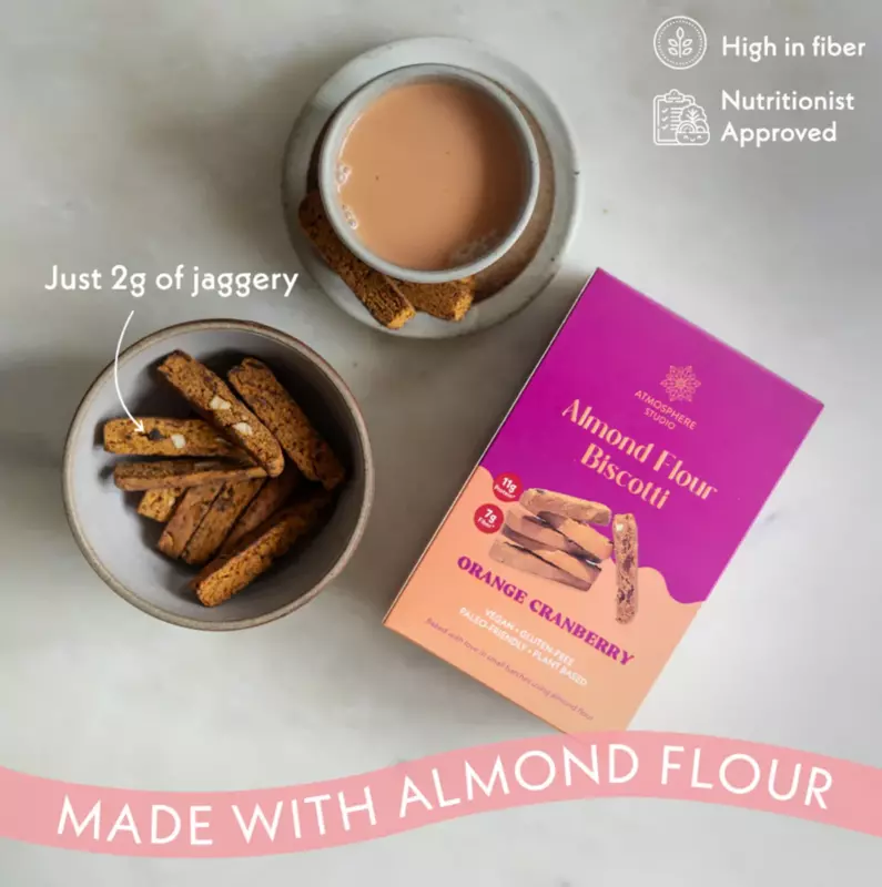 Cranberry Orange Biscotti Gluten Free