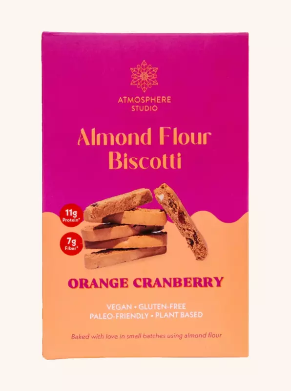 Cranberry Orange Biscotti Gluten Free