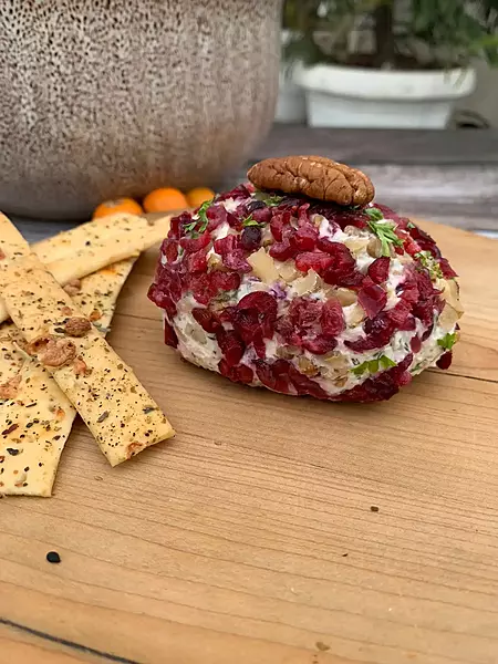 Cranberry & Pecan Cream Cheese - Happy & Gai