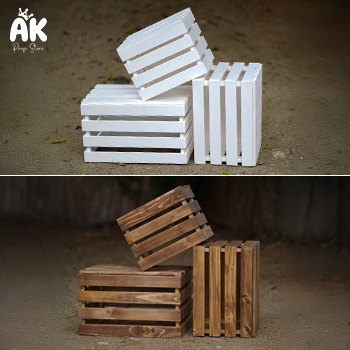 Crate Boxes - Set of 3