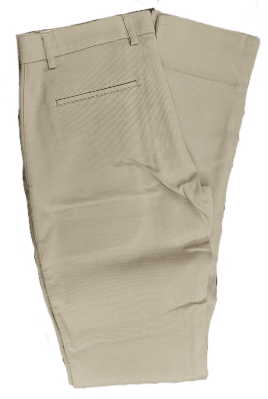 Cream Plain Pant