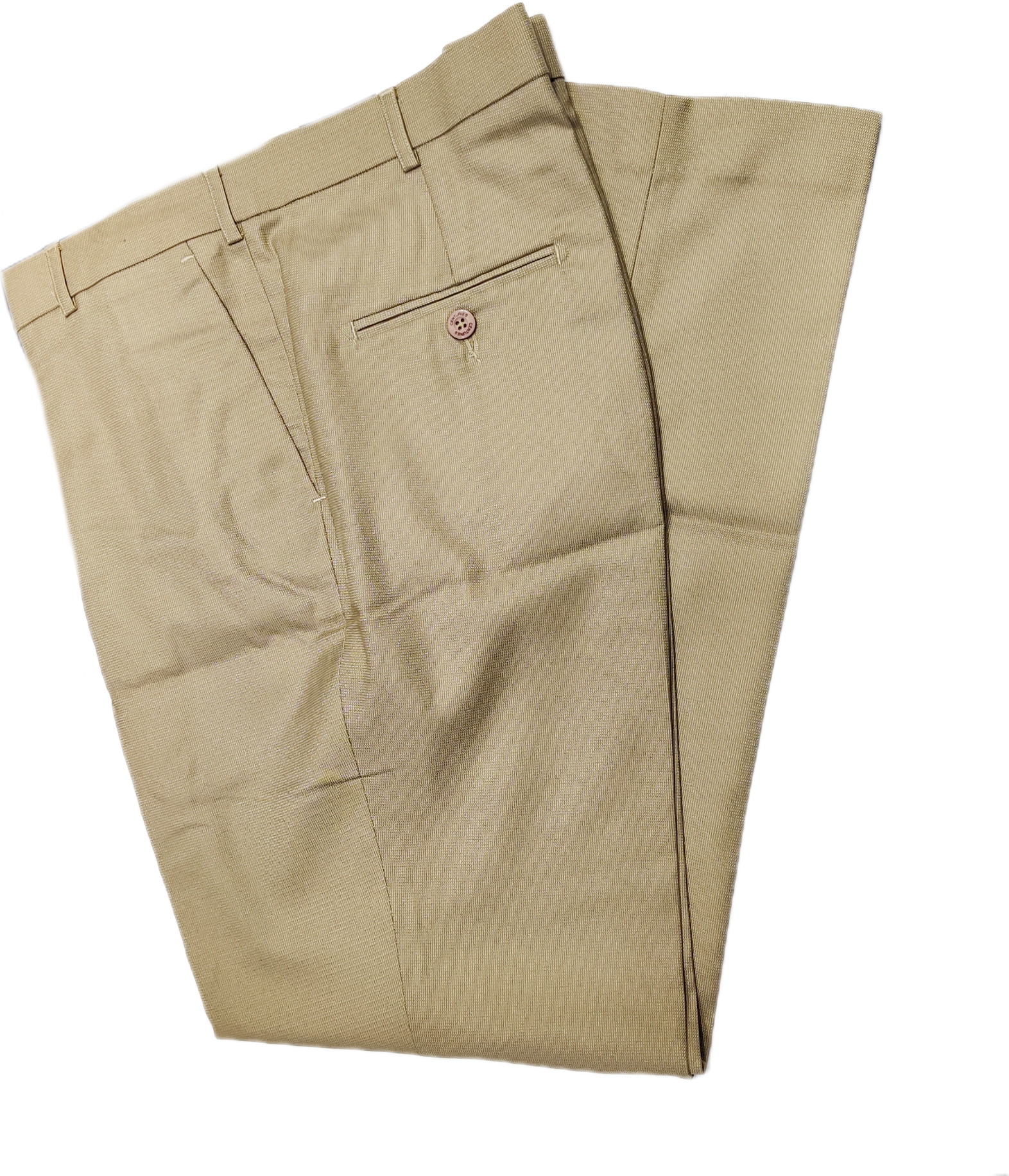 Cream Self Design Pant