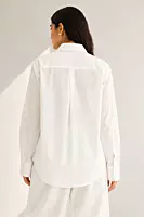 Cross Pattern Collar Shirt