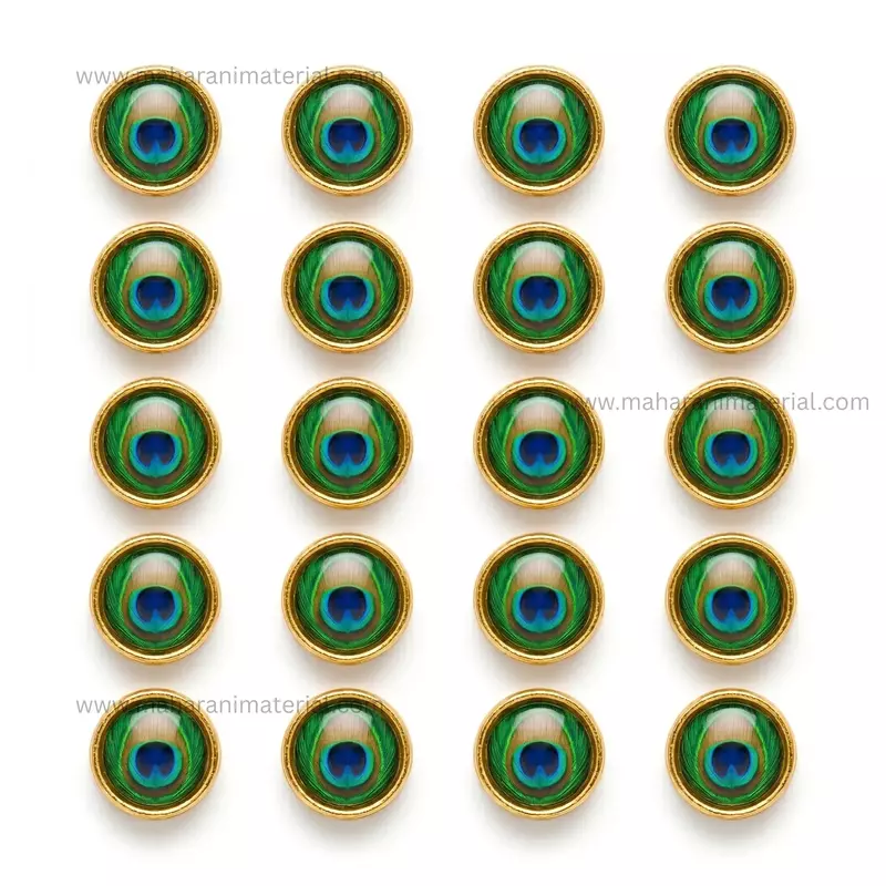 Peacock Round Medium