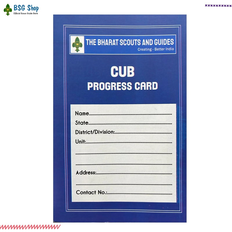 Progress Card - Cub