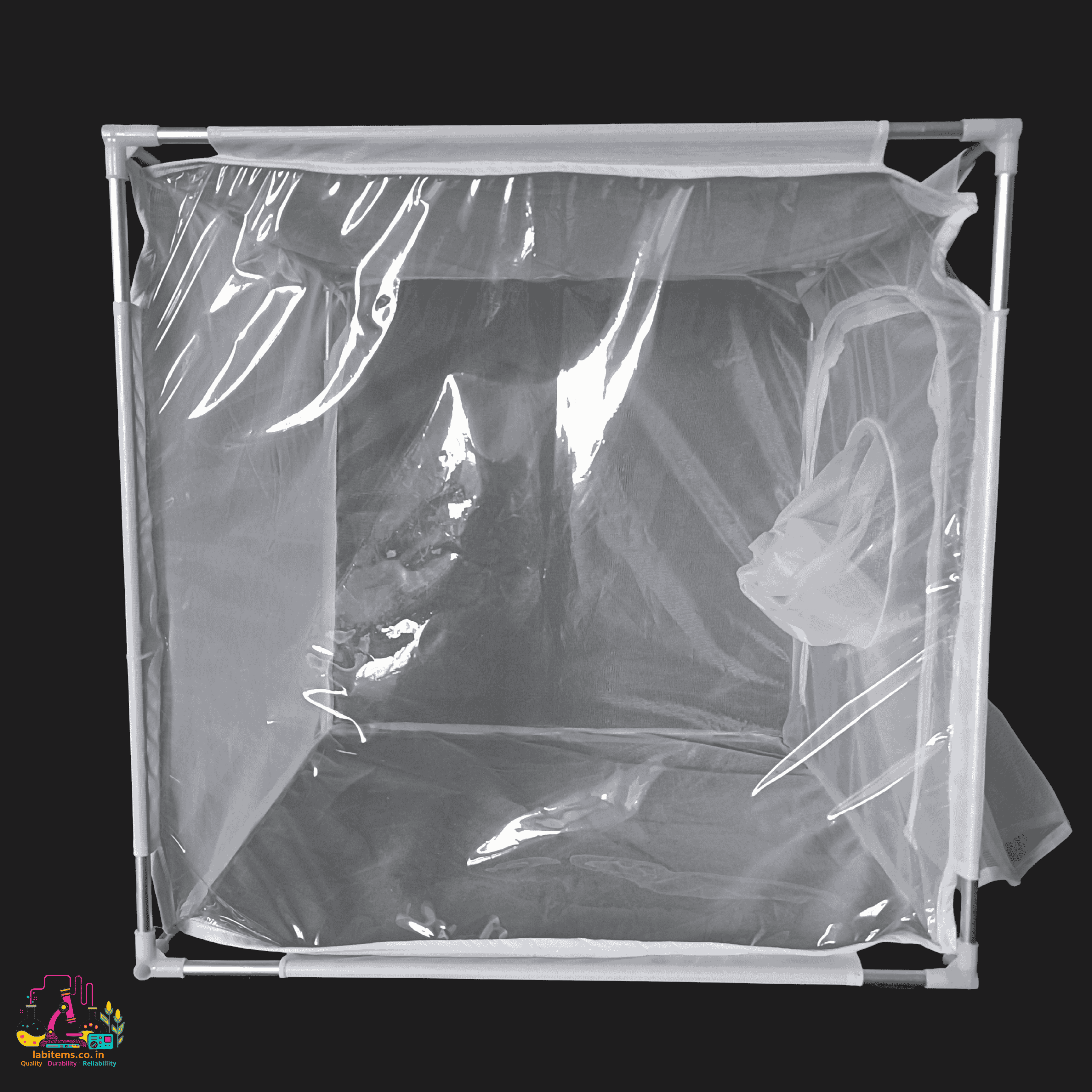 4E-MC-W-202020 Eco Mesh Clear Insect Rearing Cage