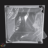 4E-MC-W-6060120 Eco Mesh Clear White Insect Rearing Cage