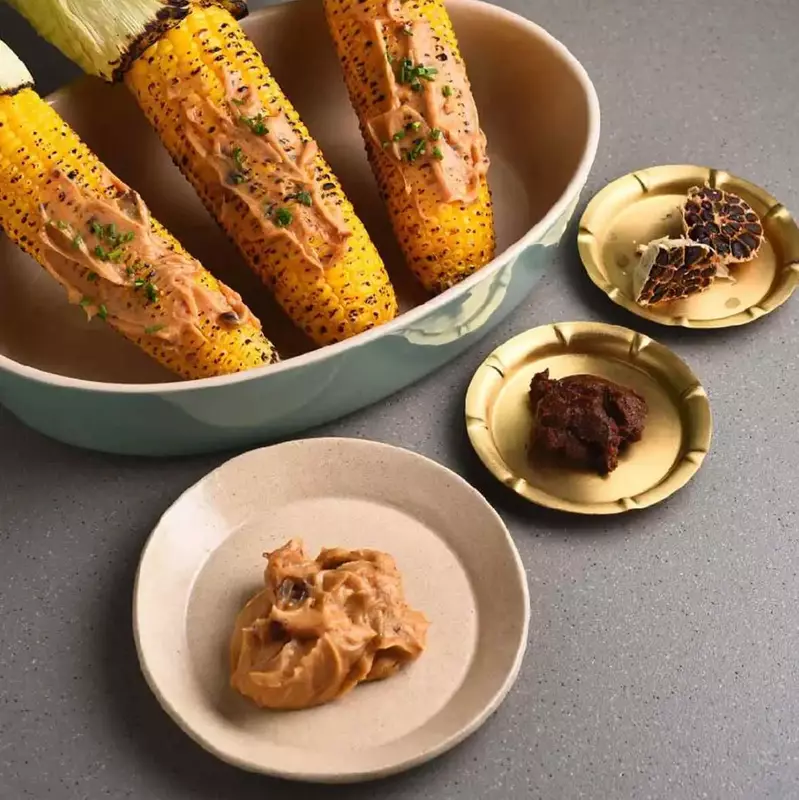 Cultured Butter Miso Black Garlic - Eleftheria