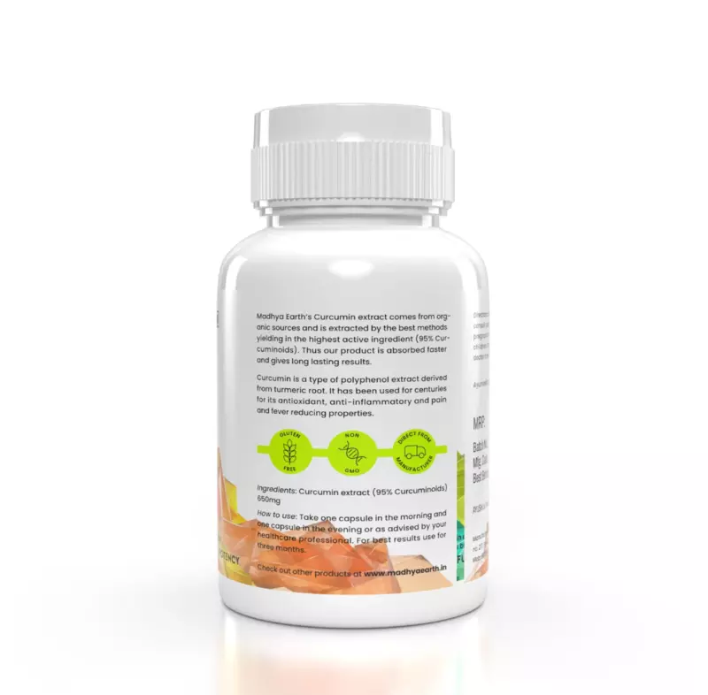 Curcumin Extract Veg 60 Capsules
