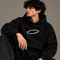Broken Halo Embroidered All-Weather Hoodie – Unisex | BRLY.