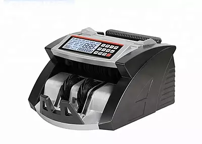Currency Counting Machine for Indian Currency High-Speed Note Counter with Fake Note Detection (UV, MG, MT, IR, DD) Batch, Add & Total Value Functions for Home, Office & Business Currency Counting Machine for Indian Currency High-Speed Note Counter with Fake Note Detection (UV, MG, MT, IR, DD) Batch, Add & Total Value Functions for Home, Office & Business