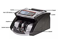 Currency Counting Machine for Indian Currency High-Speed Note Counter with Fake Note Detection (UV, MG, MT, IR, DD) Batch, Add & Total Value Functions for Home, Office & Business Currency Counting Machine for Indian Currency High-Speed Note Counter with Fake Note Detection (UV, MG, MT, IR, DD) Batch, Add & Total Value Functions for Home, Office & Business