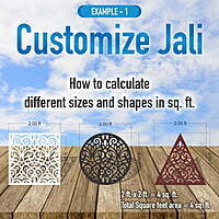 Customize PVC Jali Customize PVC Jali