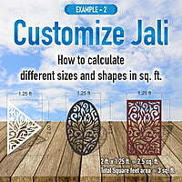 Customize PVC Jali Customize PVC Jali