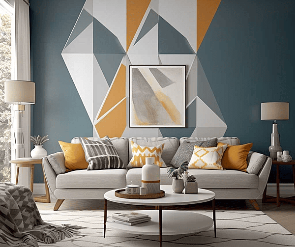 Customized Geometric Pattern Wallpapers
