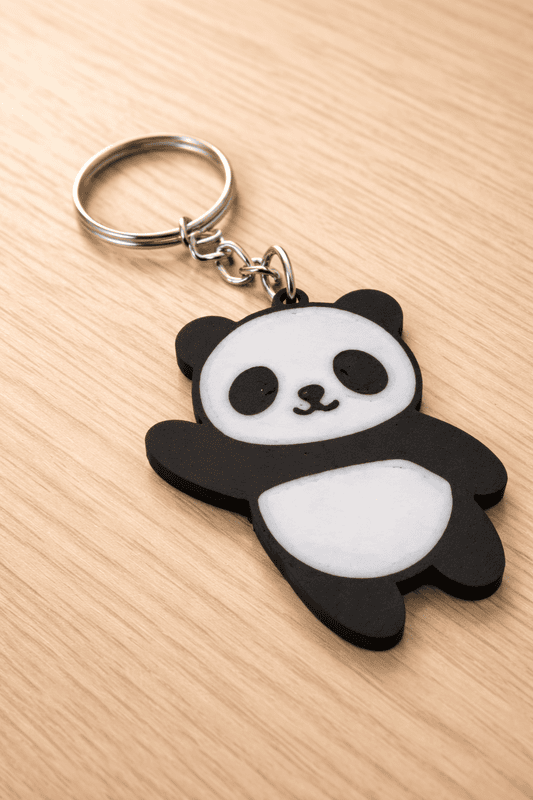 Cute Panda Keychain