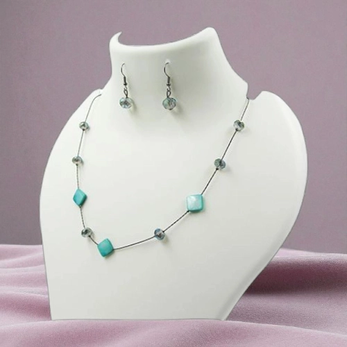 Sparkling Jewelry Set-Necklace & Earrings