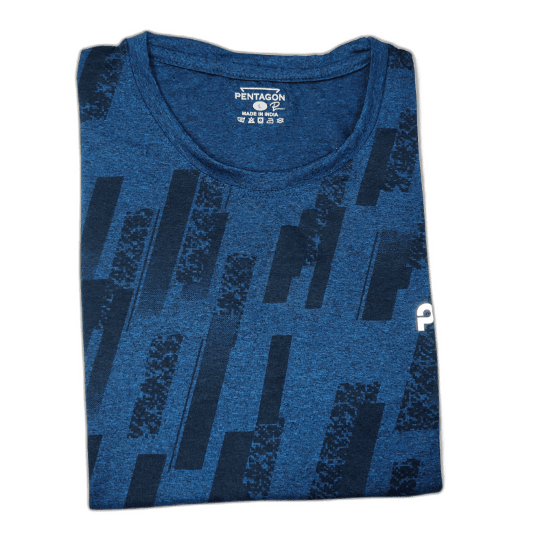 Printed Mix Round Neck Tshirt