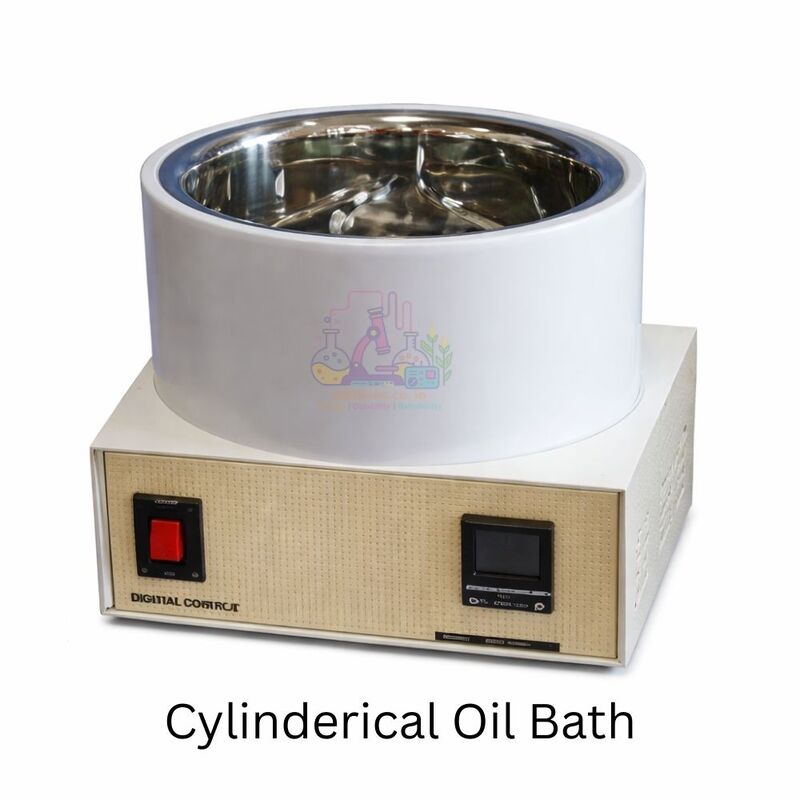 Cylinderical Oil Bath