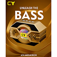 Cyomi STAR 674 Megatron Gaming Cabinet – ATX Support, RGB Design, Black