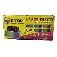 Cyomi 622 Disco Gaming Cabinet – RGB Lighting, Stylish Design, Black