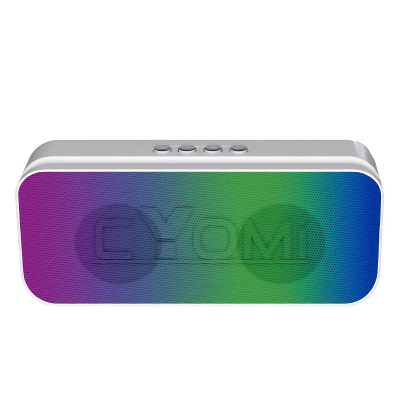 Cyomi 622 Disco Gaming Cabinet – RGB Lighting, Stylish Design, Black