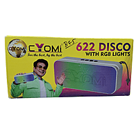Cyomi 622 Disco Gaming Cabinet – RGB Lighting, Stylish Design, Black