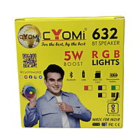 Cyomi 632 Gaming Cabinet – Bluetooth Speaker, RGB Lights, Mobile Stand, Black