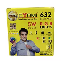 Cyomi 632 Gaming Cabinet – Bluetooth Speaker, RGB Lights, Mobile Stand, Black