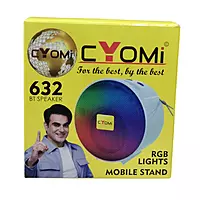 Cyomi 632 Gaming Cabinet – Bluetooth Speaker, RGB Lights, Mobile Stand, Black