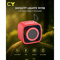 Cyomi Star 677 Bluetooth Speaker – Wireless Audio, Portable Design, Black