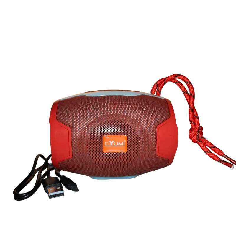 Cyomi CY616 Wireless Speaker – Bluetooth Audio, Portable Design, Black