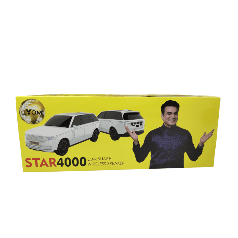 Cyomi STAR 4000 Car Wireless Speaker – Bluetooth Handsfree Audio System