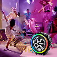 Cyomi Disco 666 Wireless Speaker – RGB Lighting, Bluetooth Audio, Portable Design