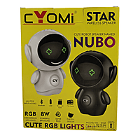 Cyomi Nubo Robot 697 Wireless Speaker – Bluetooth Audio, Robot Design, Portable