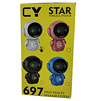 Cyomi Nubo Robot 697 Wireless Speaker – Bluetooth Audio, Robot Design, Portable