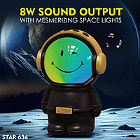 Cyomi Space Man STAR 634 Bluetooth Speaker – Portable Design | High-Quality Sound