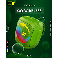 Cyomi Super Bass Wireless Speaker – Deep Bass Sound | Bluetooth Audio | Portable Design